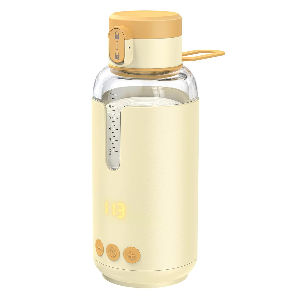 Portable Battery Powered Water Warmer 8 Ounce White Pack of 2 O7137
