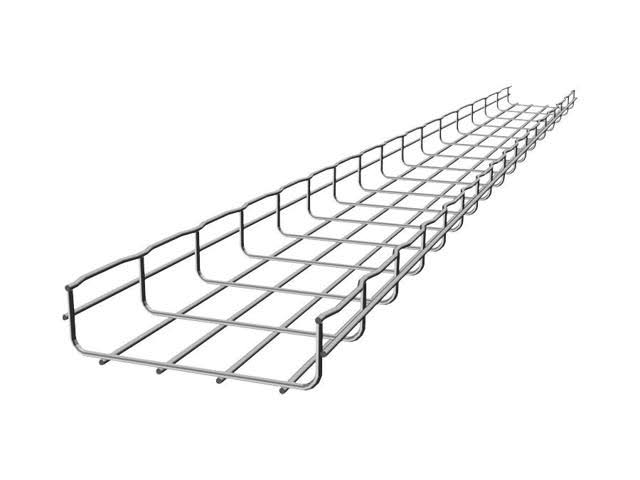 Wire Mesh Cable Tray 12x2In 10 ft Q94170