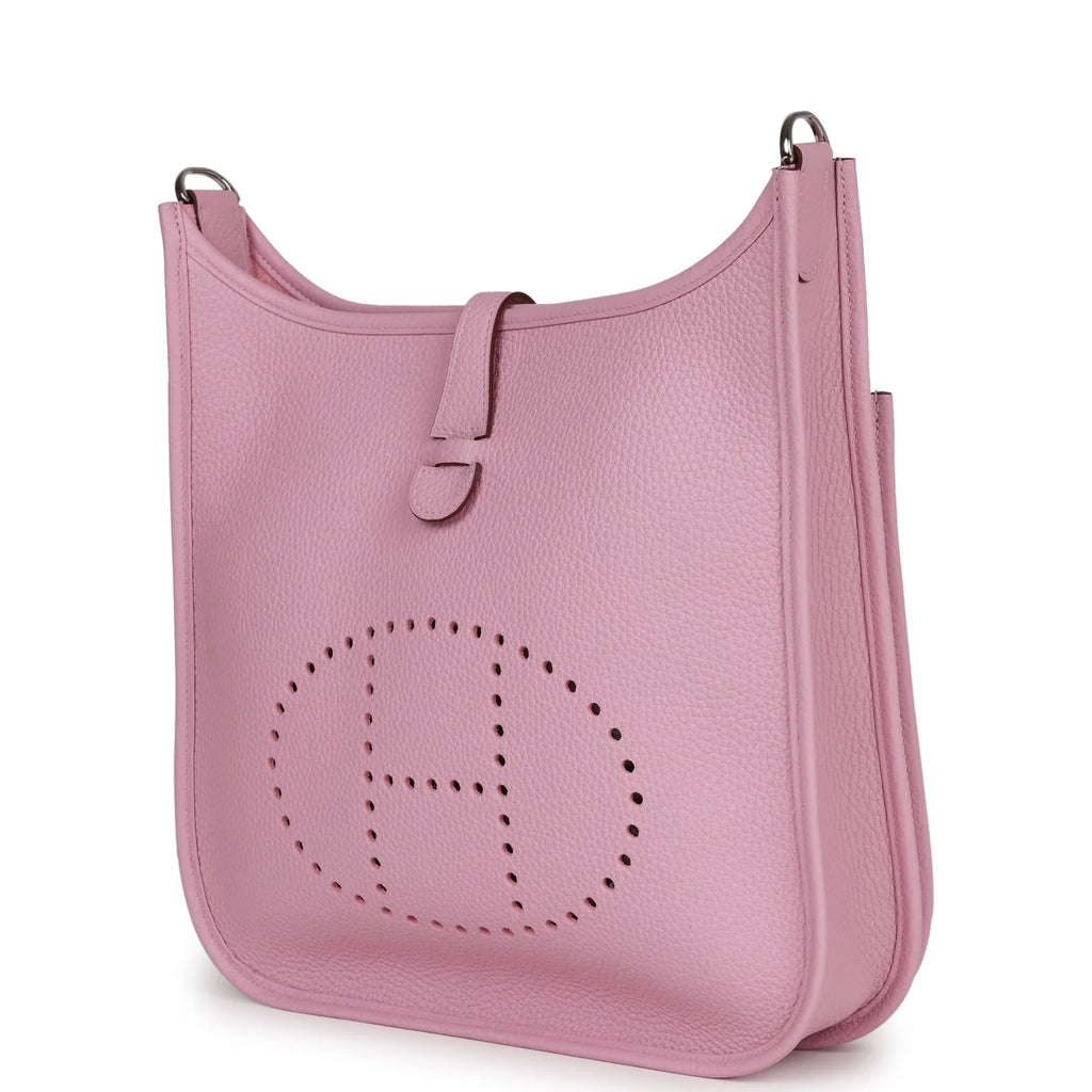 Mauve Sylvestre Clemence Palladium Hardware Bag X5619