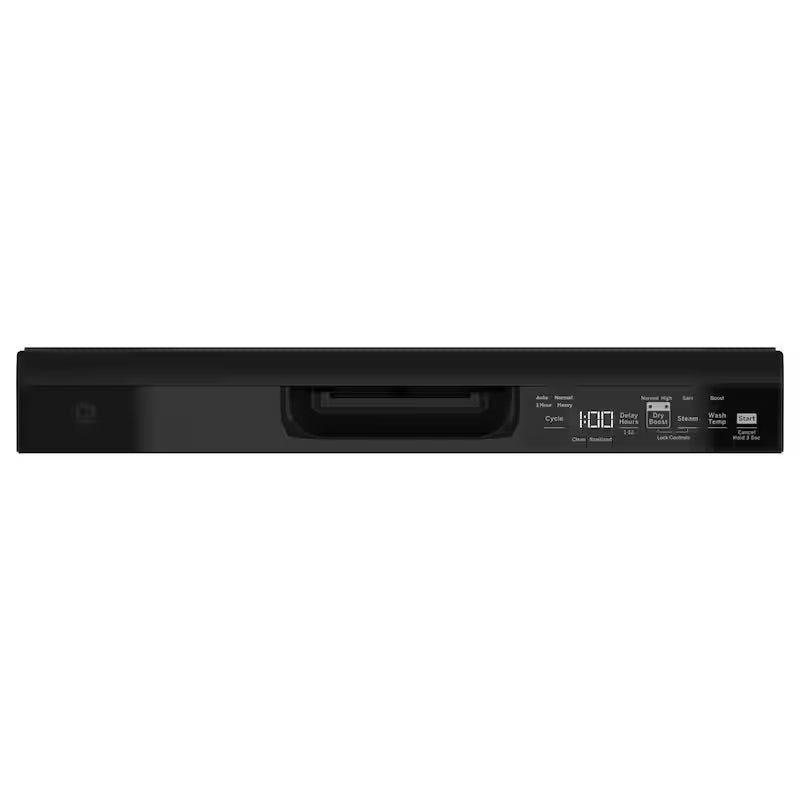 Black 24 in. Built-In Tall Tub Dishwasher W2165