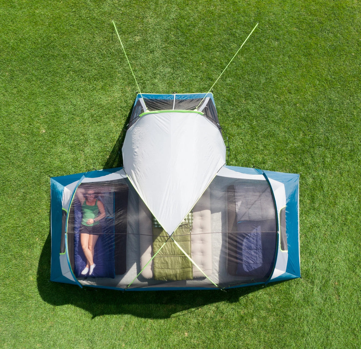 10-Person Modified Dome Tent with Screen Porch R958