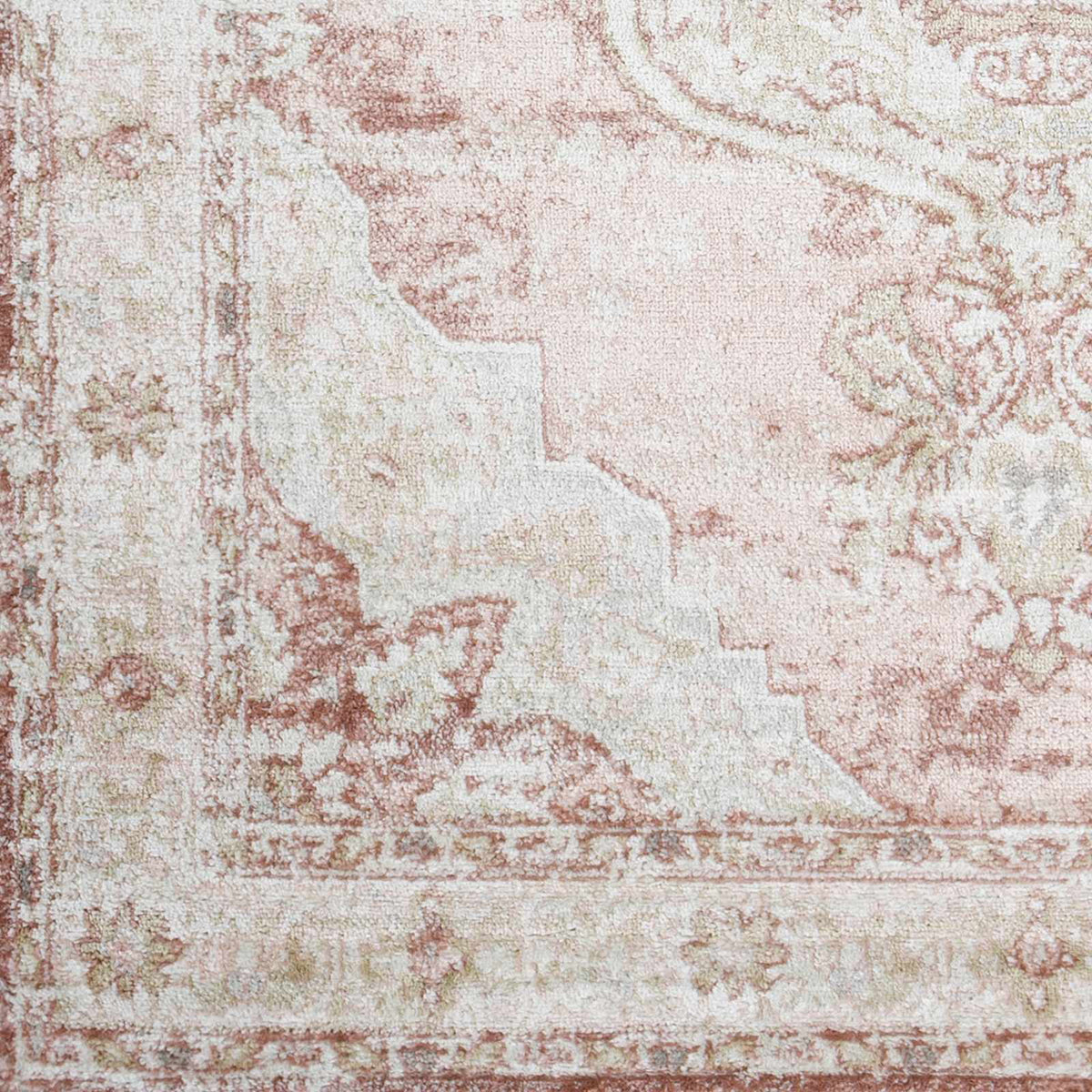 Distressed Oriental Area Rug 9'2" x 12' A87989