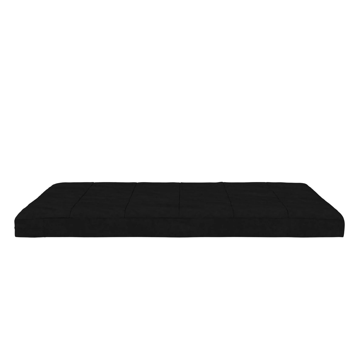 Black Full Size Quilted Microfiber Futon Mattress V7796