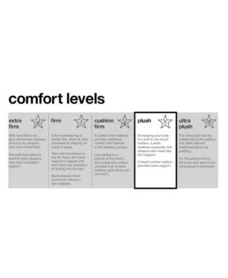 10-Inch Plush Triple Layer Memory Foam Mattress California King Q2860