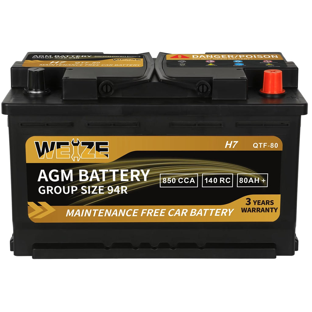 12v 70ah H6 Automotive Battery Q8188