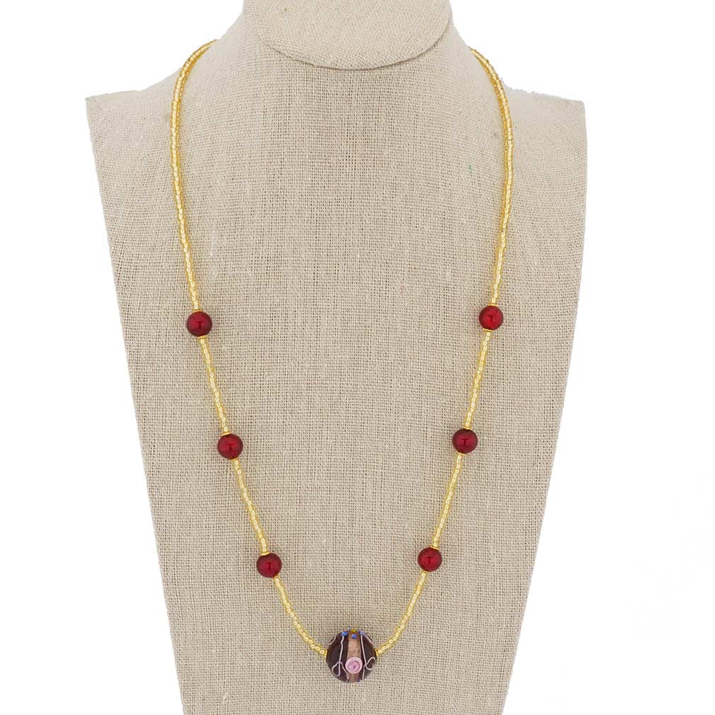 Murano Glass Necklace L64082