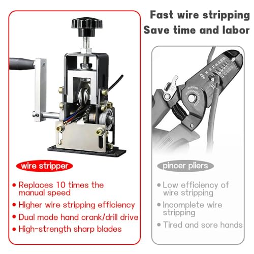 Drill Powered Automatic Copper Wire Stripper Machine F1732