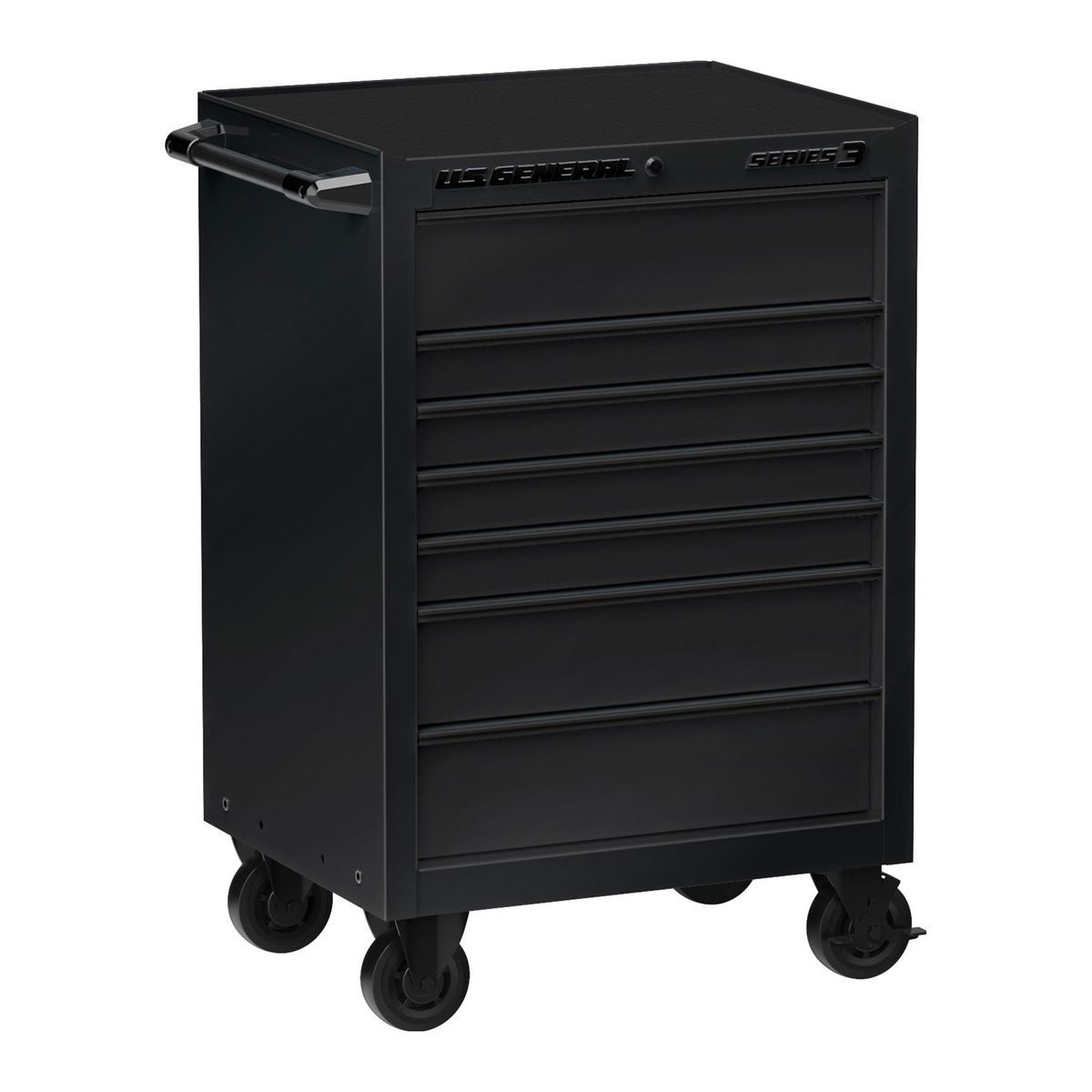 27 in. x 22 in. Black Roll Cab J255