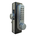 Mechanical Keyless Narrow Stile Hook Bolt with Double Sided Combination L9285