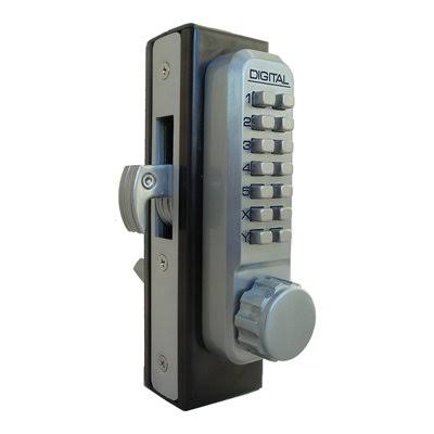 Mechanical Keyless Narrow Stile Hook Bolt with Double Sided Combination L9285