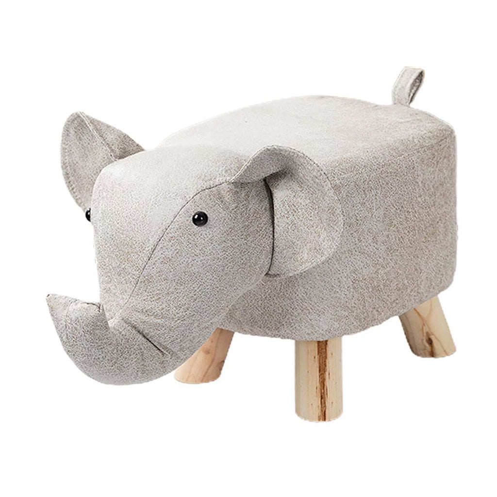 Kids Stool Sofa with Wooden Legs W290849