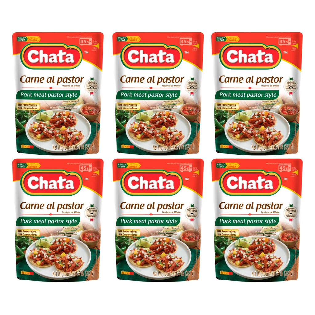 Pork Meat Pastor Style Pouch, 8 oz, Pack of 6 O41527