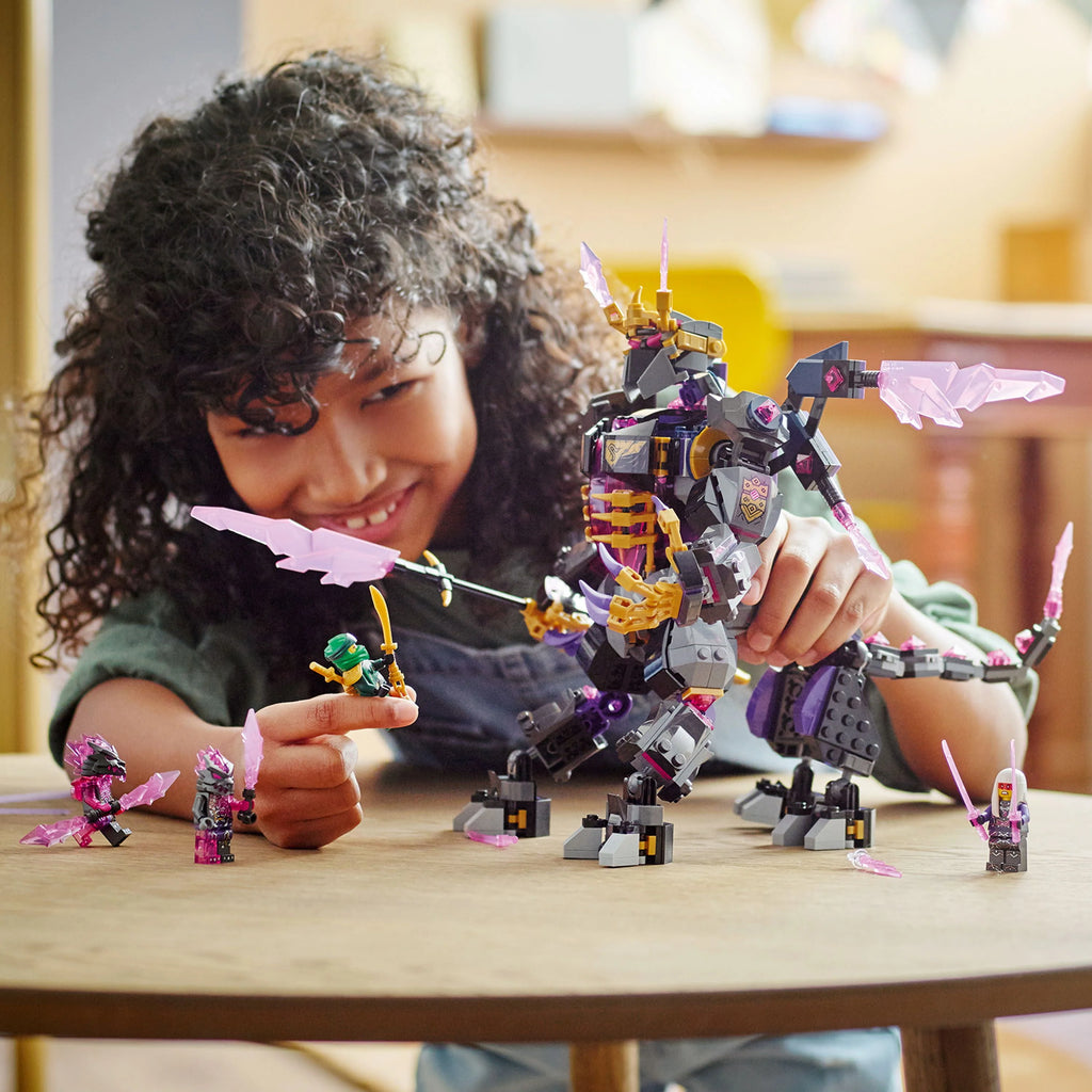 Building Toy Set with Posable Centaur Action Figure and Minifigure C376376