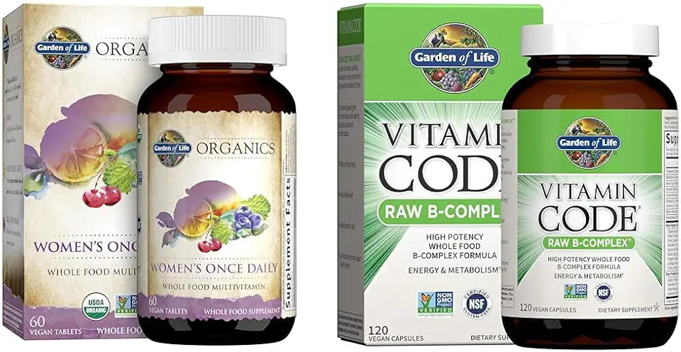 60 Tablets and 120 Capsules Multivitamin and Vitamin B Complex U413