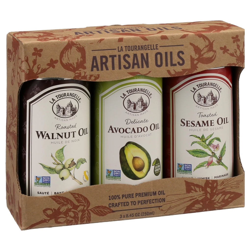 3 x 8.45 oz Roasted Walnut Avocado Toasted Sesame Oil S721