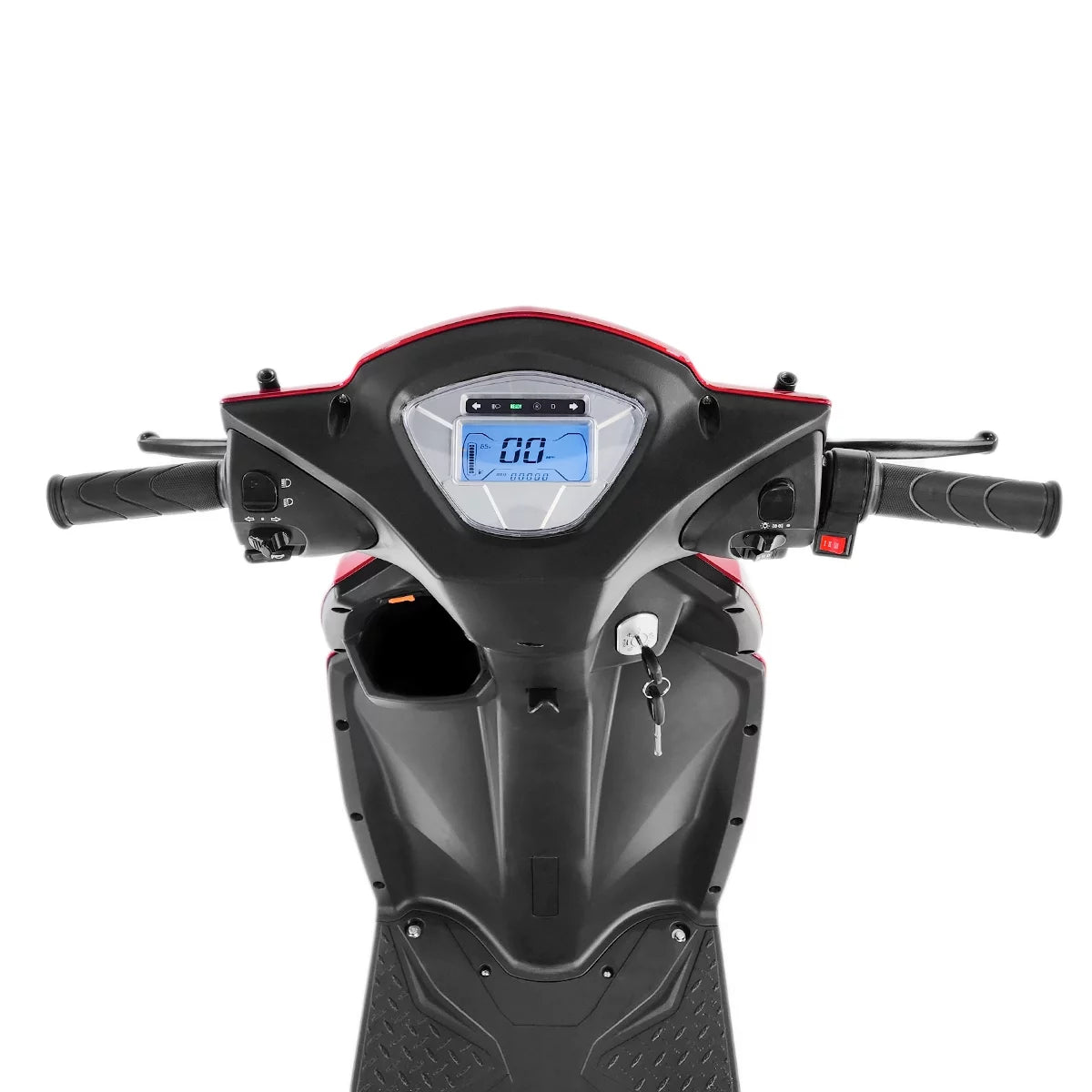 3 Wheel Mobility Scooter 300 lb. Weight Capacity Red L2545