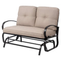 Metal Swing Glider Bench with Cushion M764