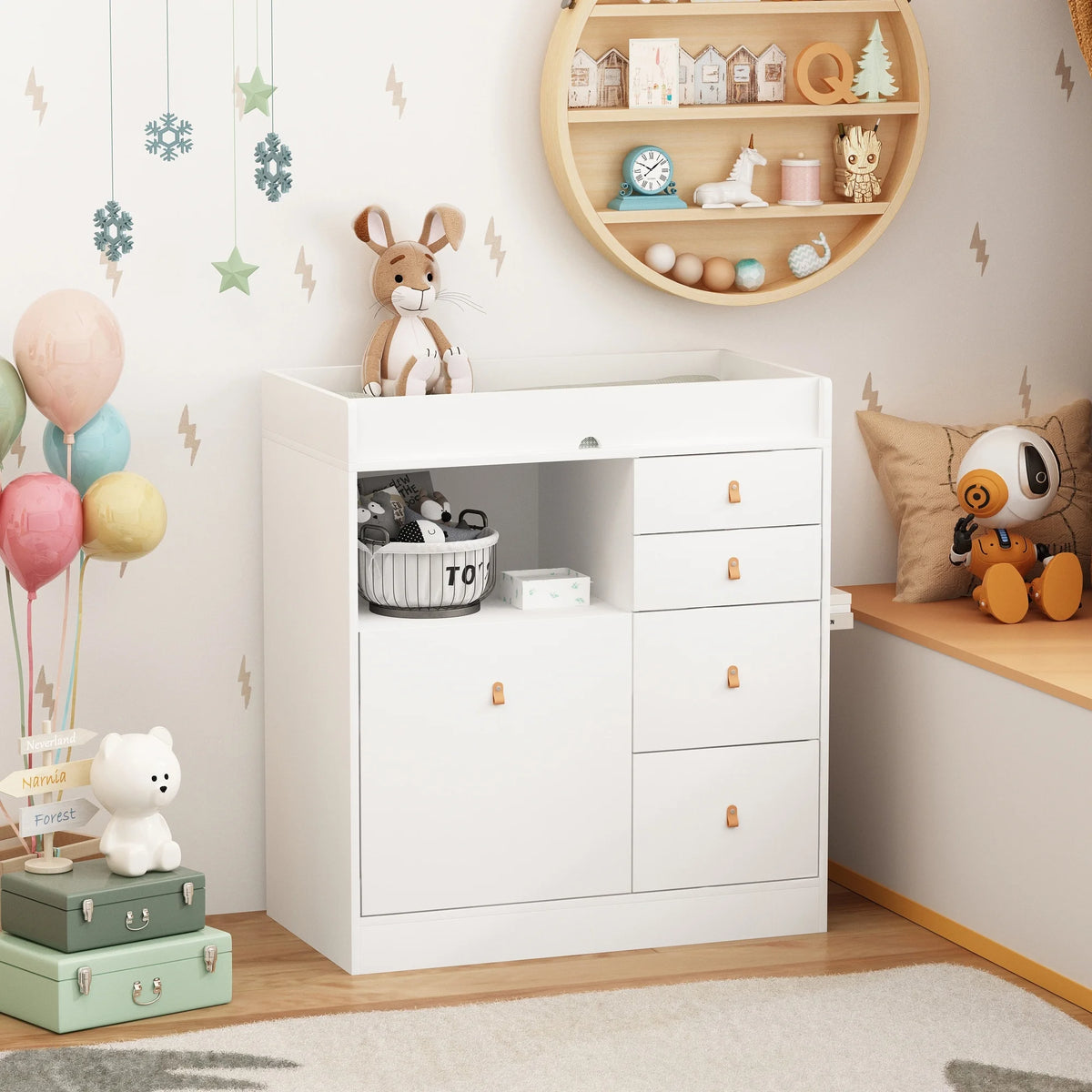 Wooden Changing Dresser B55828