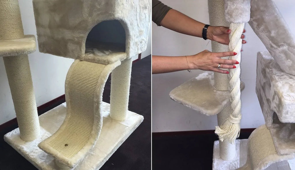 Beige Cat Tree W97883