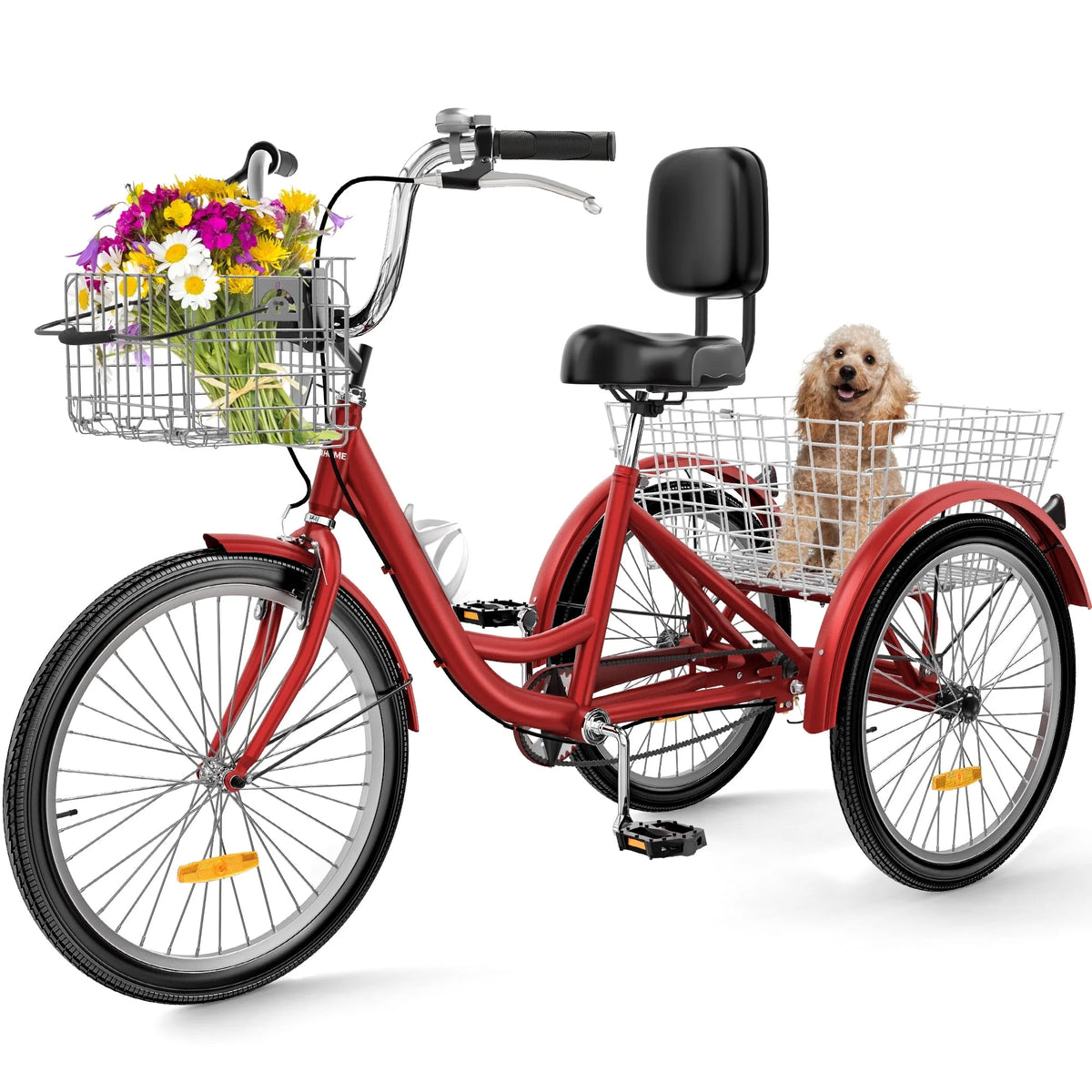 Blue 26 Adult Tricycle 3 Wheel Bike T249