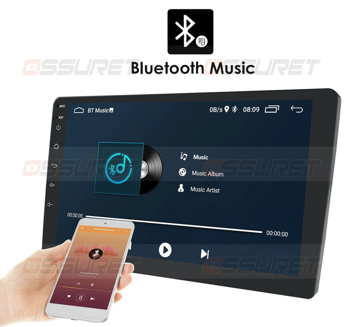 Android 12 Carplay 2+32GB Car Stereo Radio Head Unit G6574