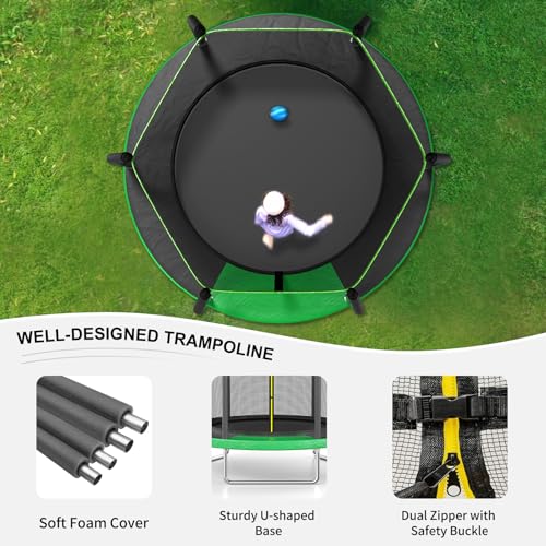 Trampoline with Enclosure Net Z455206