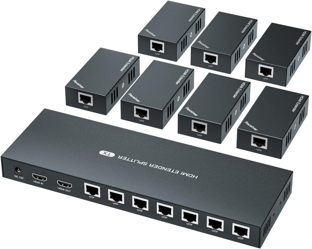 HDMI Extender Splitter 1x7 1080P 50m K65179