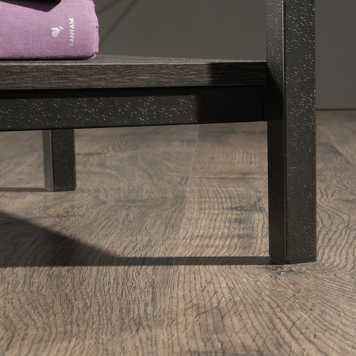 Smoked Oak Finish Side Table K960526