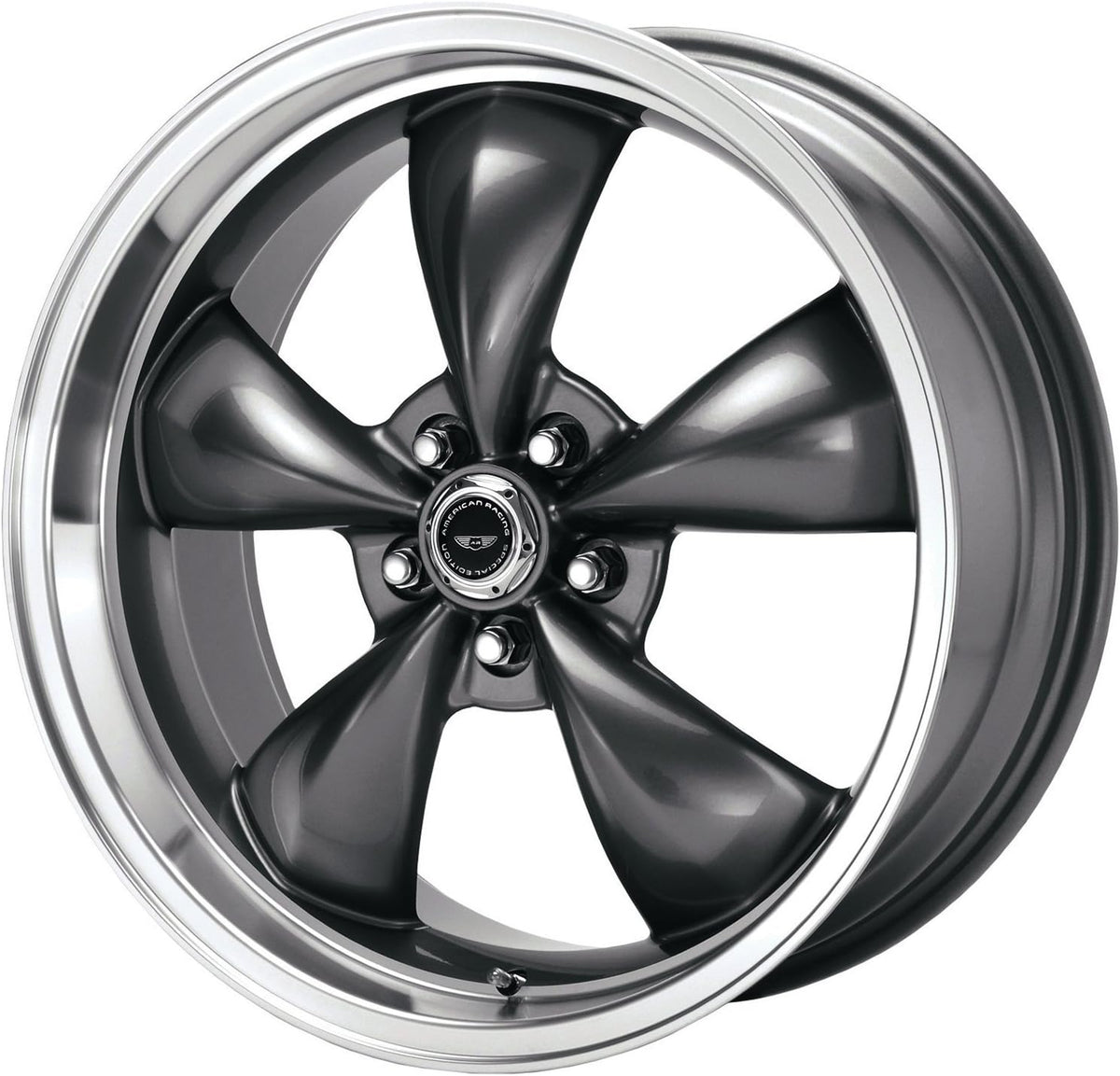 Anthracite Wheel With Machined Lip 16x7 5x114.3mm K79191