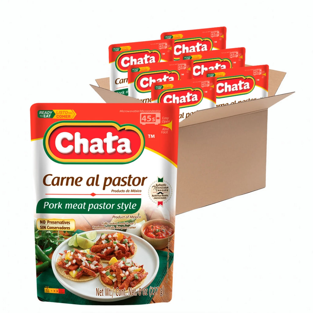 Pork Meat Pastor Style Pouch, 8 oz, Pack of 6 O41527