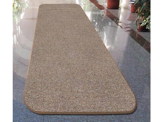 Skid-Resistant Carpet Runner Pebble Beige 8 ft. x 36 in. A3994