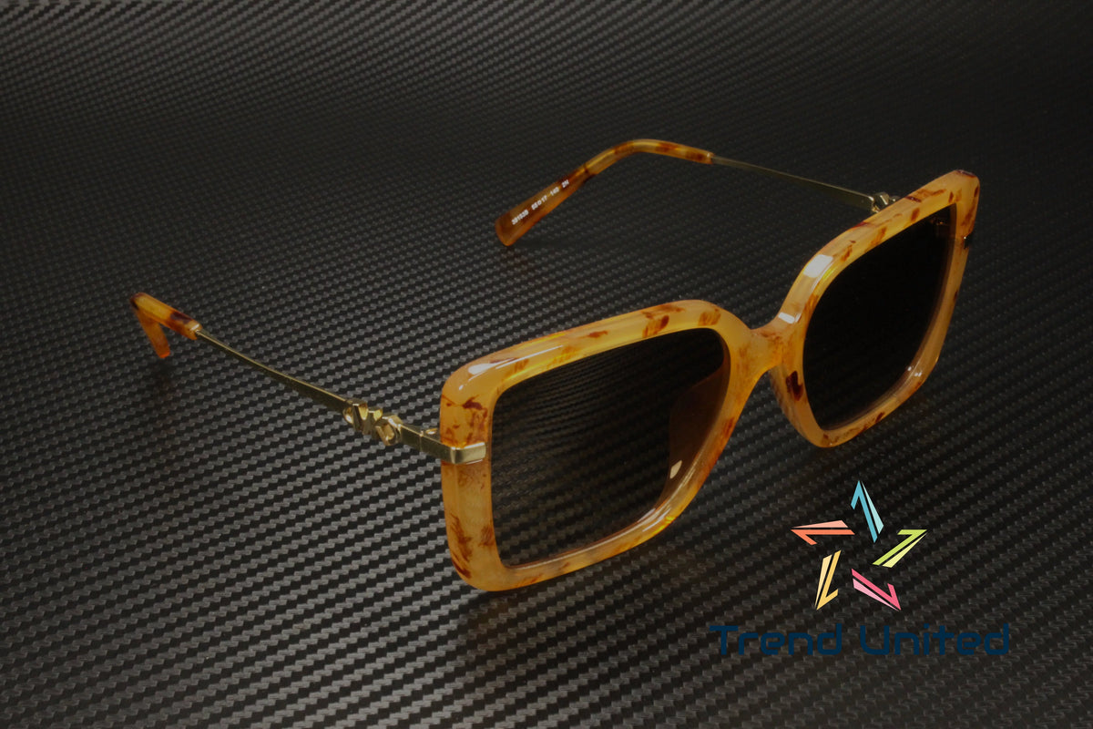 Marigold Tortoise Square Sunglasses B7360