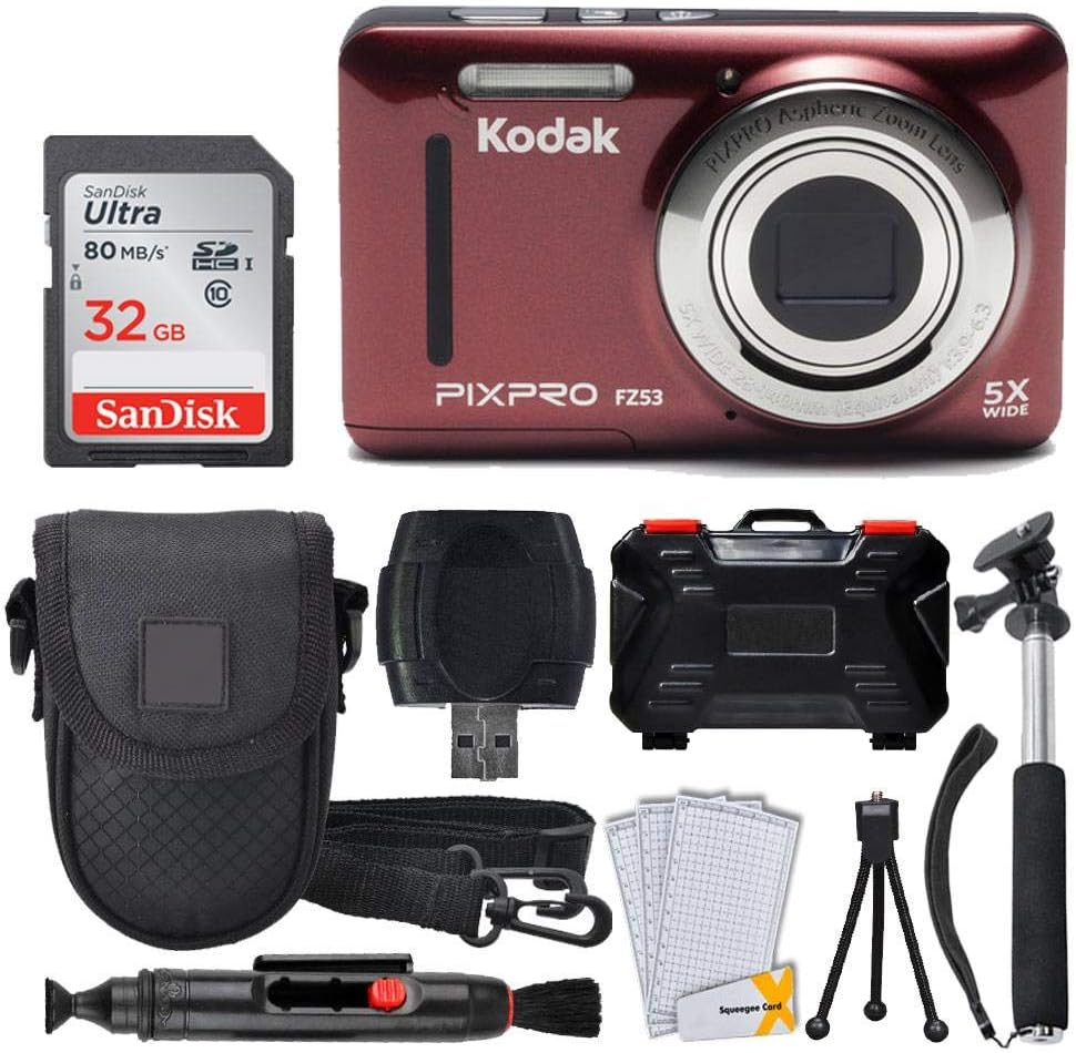 16.15MP Digital Camera with 32GB Memory Card and Case V59296