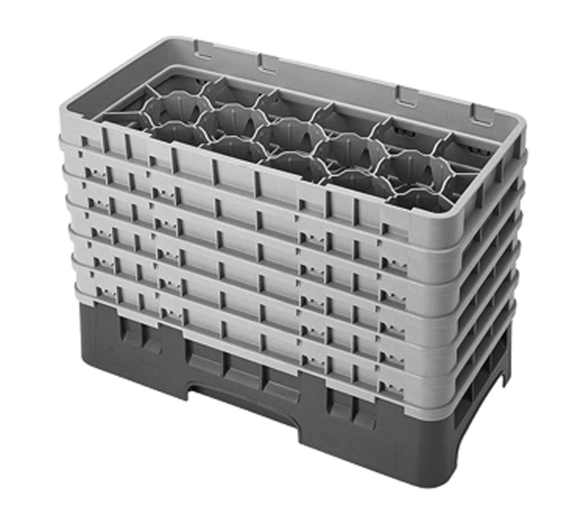 Glass Rack 17 Compartments 6 Extenders A5533