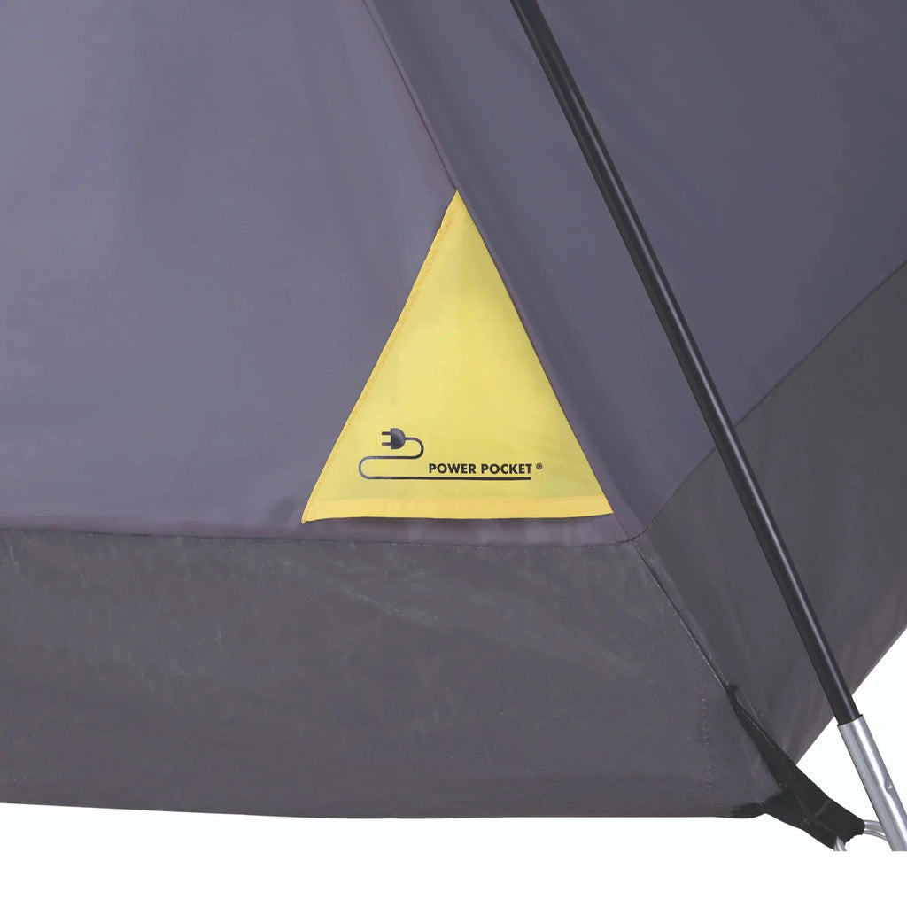 8 Person 3 Season Dome Tent with Room Divider and Rainfly, Red N710126