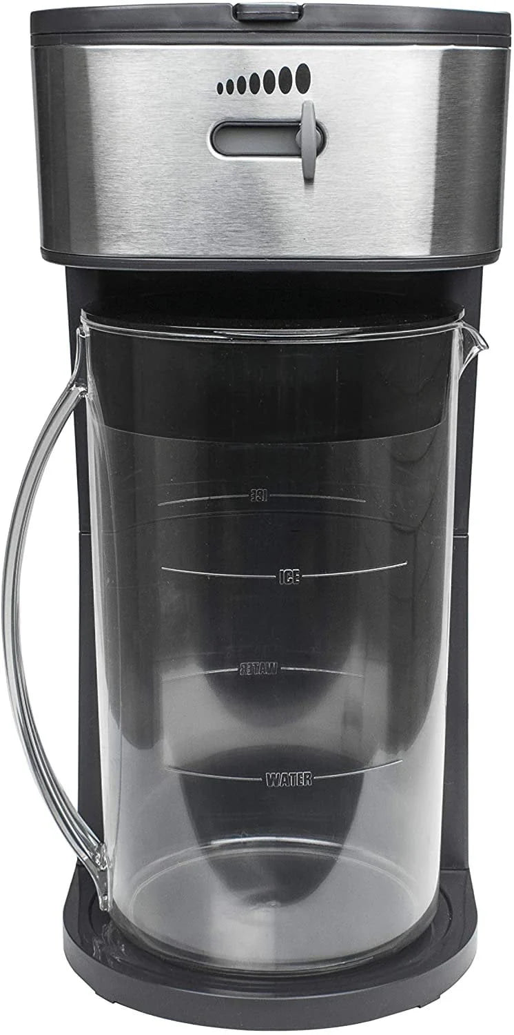 Iced Tea and Coffee Maker with 64 Ounce Pitcher, Black G507