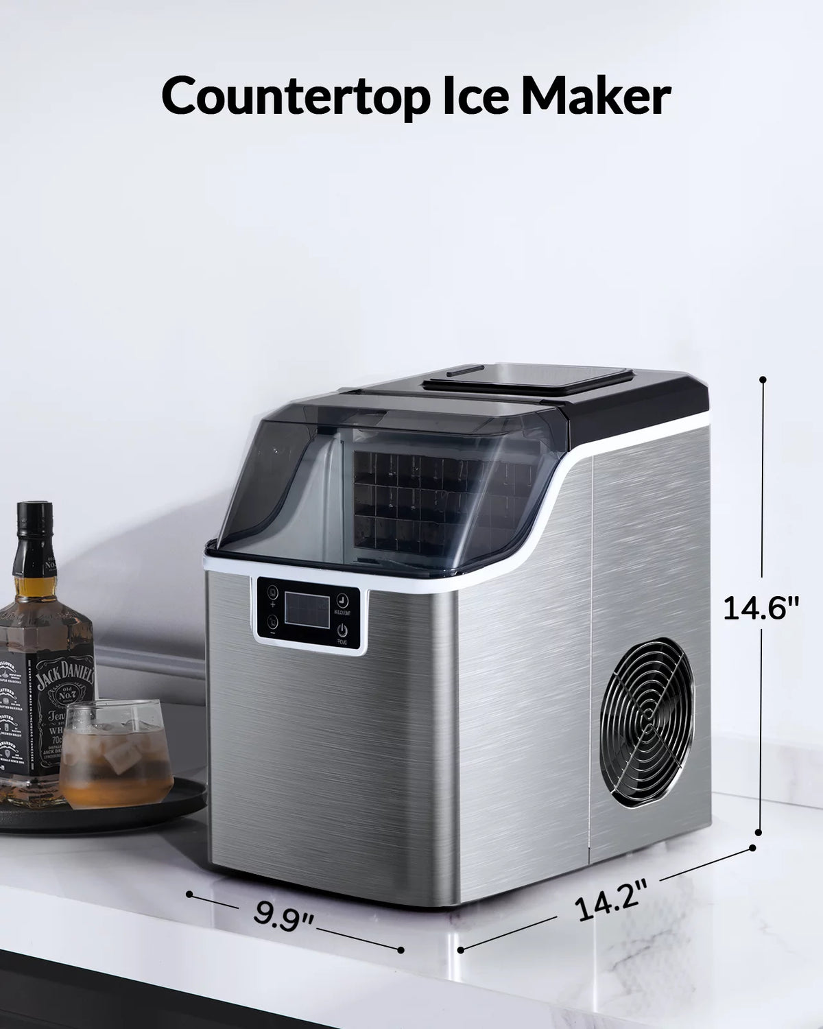 Countertop Ice Maker 45 lbs/day Self-Cleaning Q77283