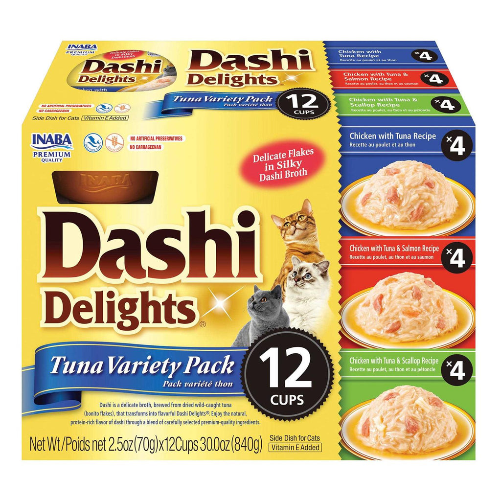 Variety Pack Bits in Broth Cat Food Topping D90660