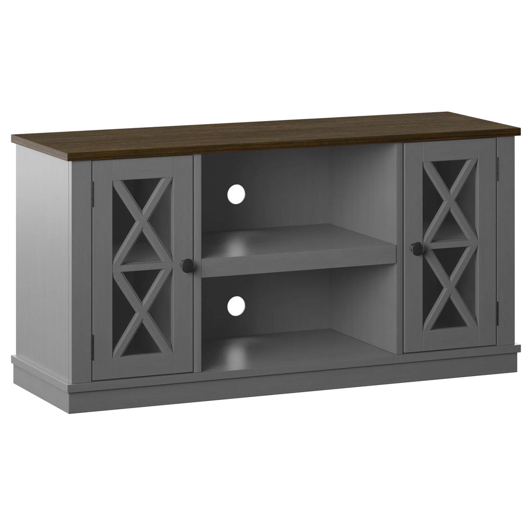 Antique Gray TV Stand V35996