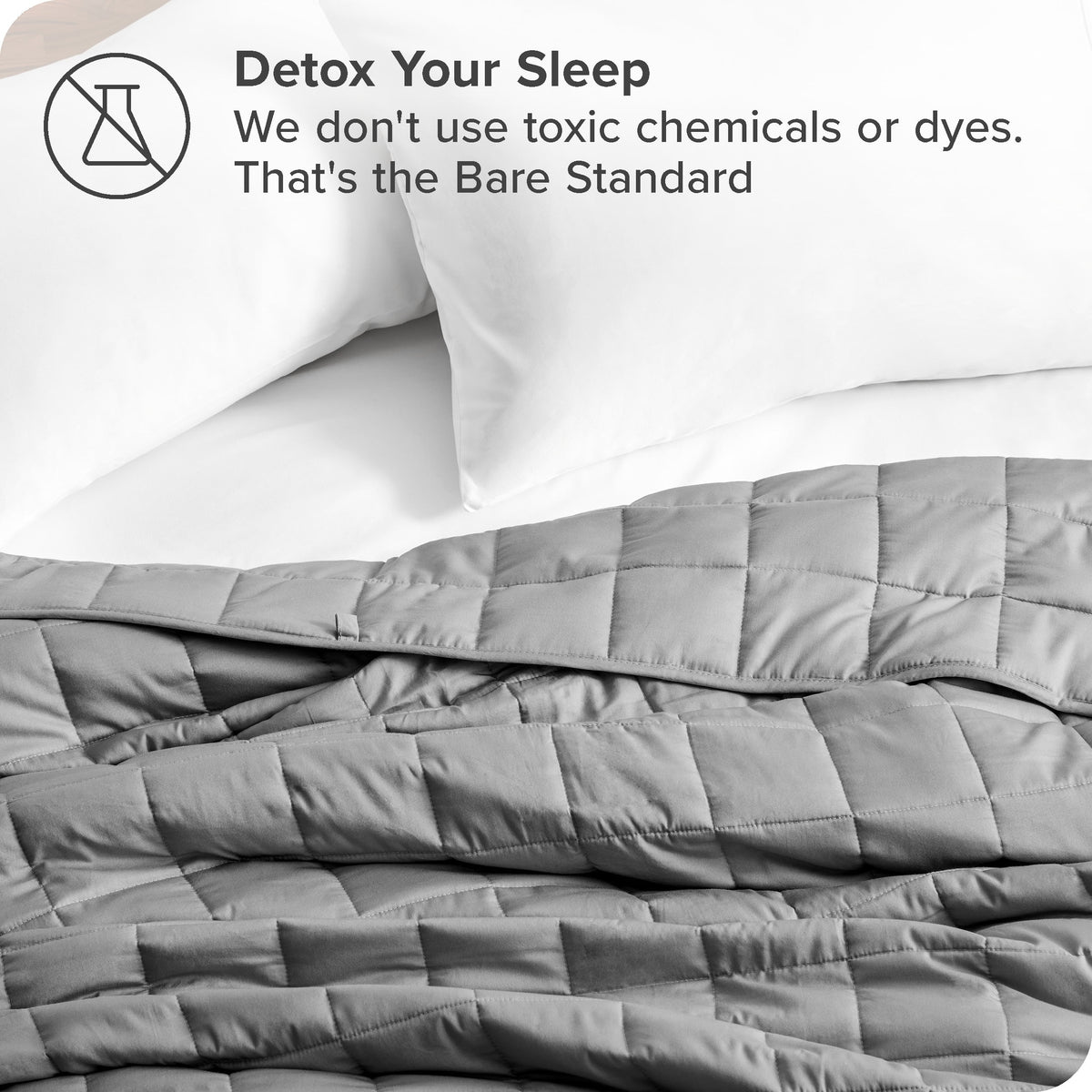 17 lbs 60" x 80" Cotton Weighted Blanket I41764