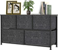 Fabric 5 Drawer Dresser Storage Tower B600231