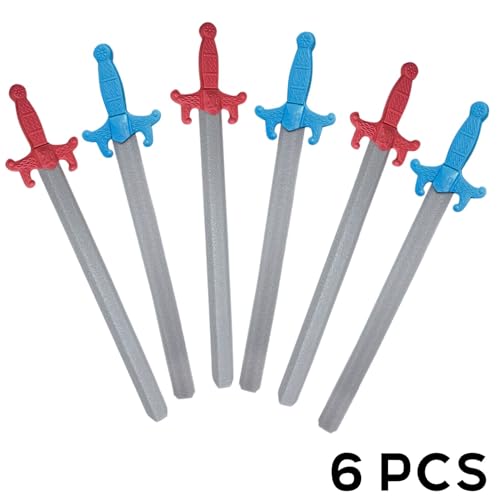 6 PCS Giant Foam Toy Swords Set 30 Inches G4583