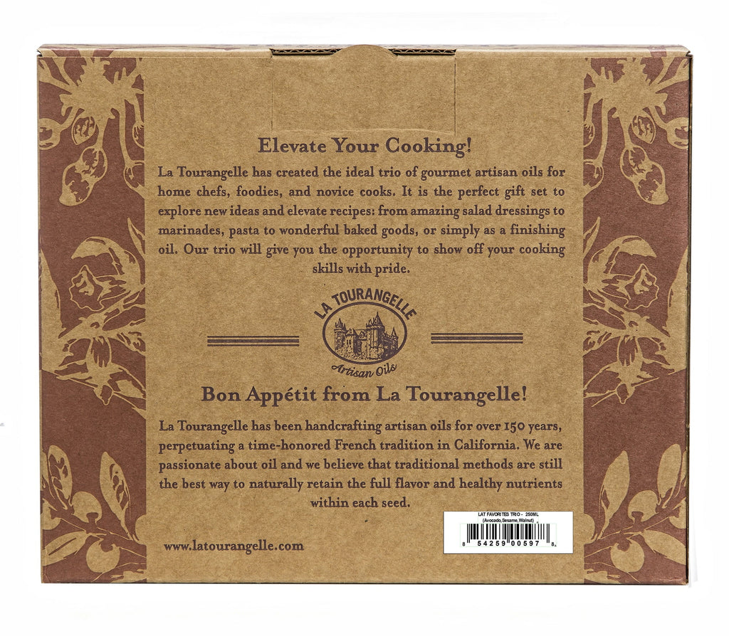 3 x 8.45 oz Roasted Walnut Avocado Toasted Sesame Oil S721