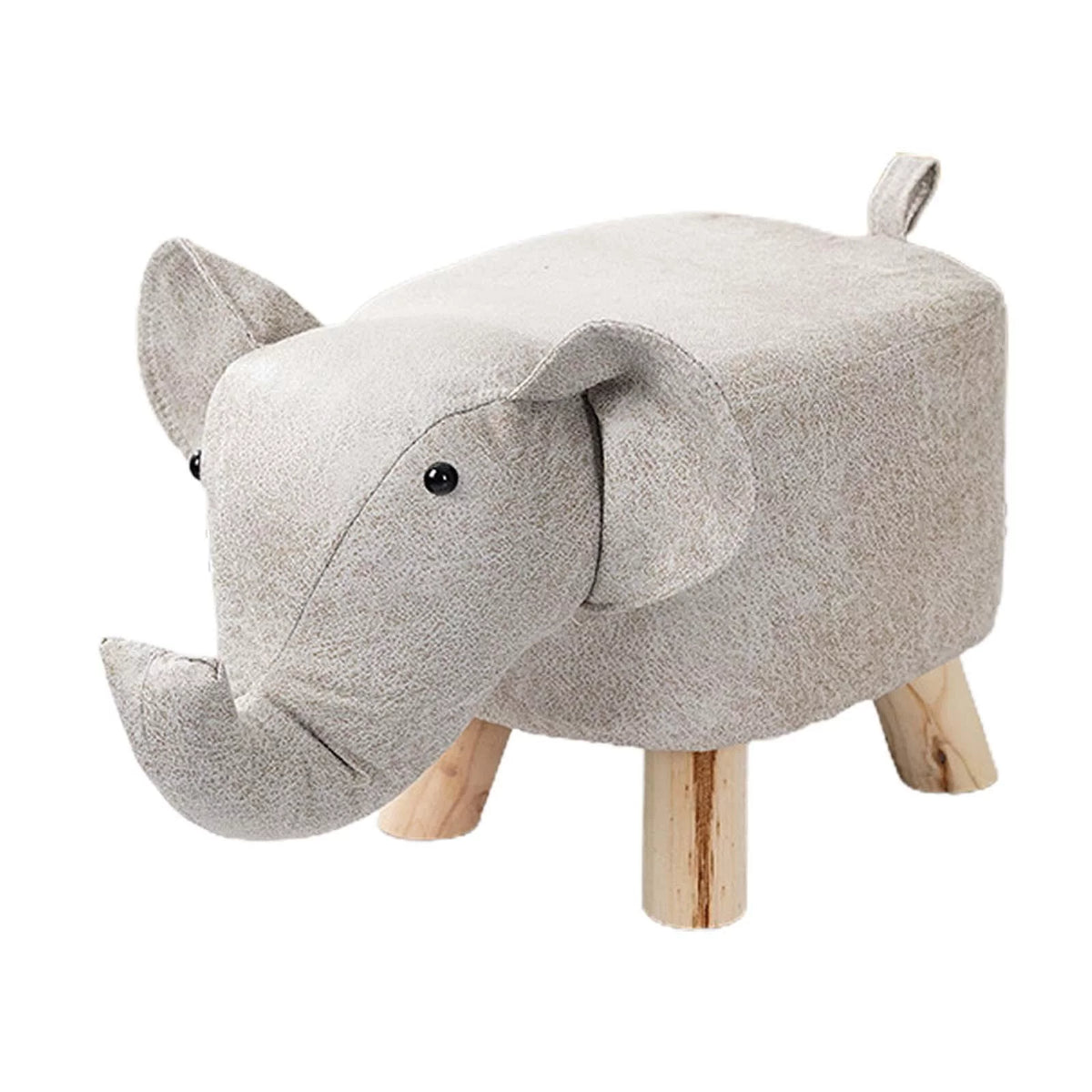 Kids Stool Sofa with Wooden Legs W290849
