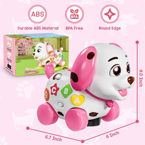 Bilingual Musical Learning Toy with Music Light B51188