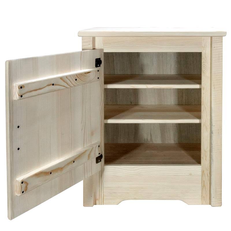 Accent Cabinet with Laser Engraved Elk Design D584