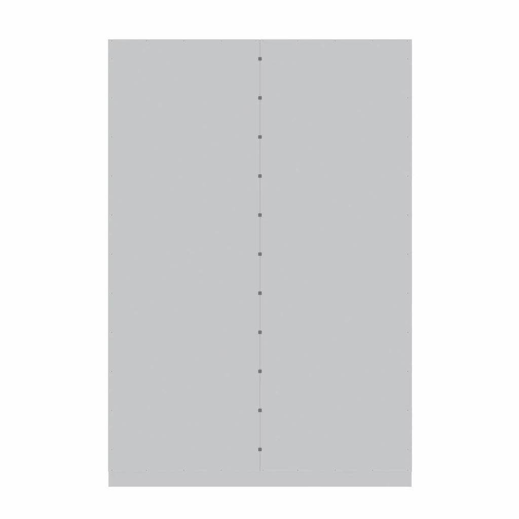 White Wood Wardrobe Armoire Closet S864