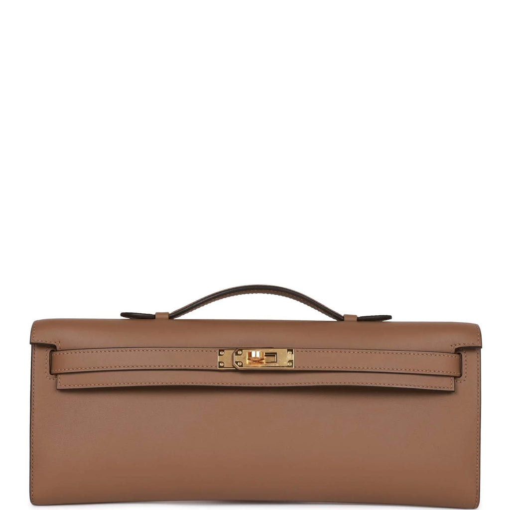 Beige Swift Leather Handbag V367035