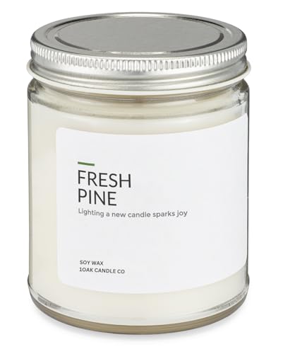 Soy Wax Candles Fresh Pine 7oz B970156