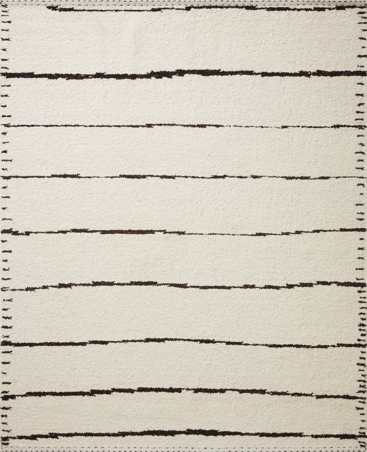 Ivory Black 8'6 x 11'6 Rug G4820